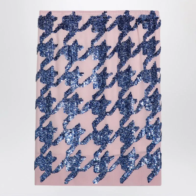 Dries Van Noten Pink silk sequin skirt sold by Lord & Taylor product image thumbnail 2