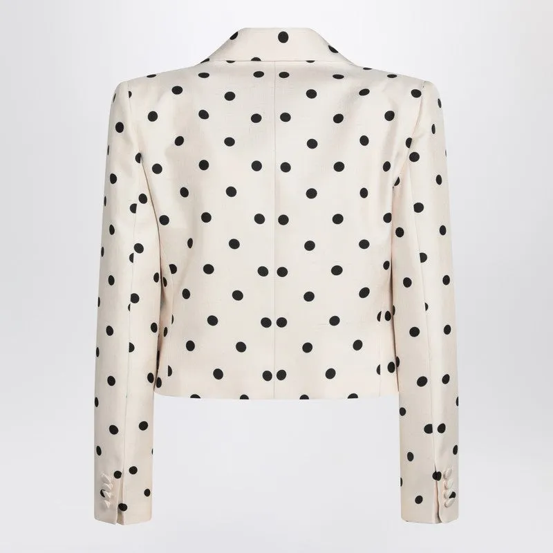 Valentino Ivory jacket with Plusdepois print sold by Lord & Taylor product image thumbnail 2