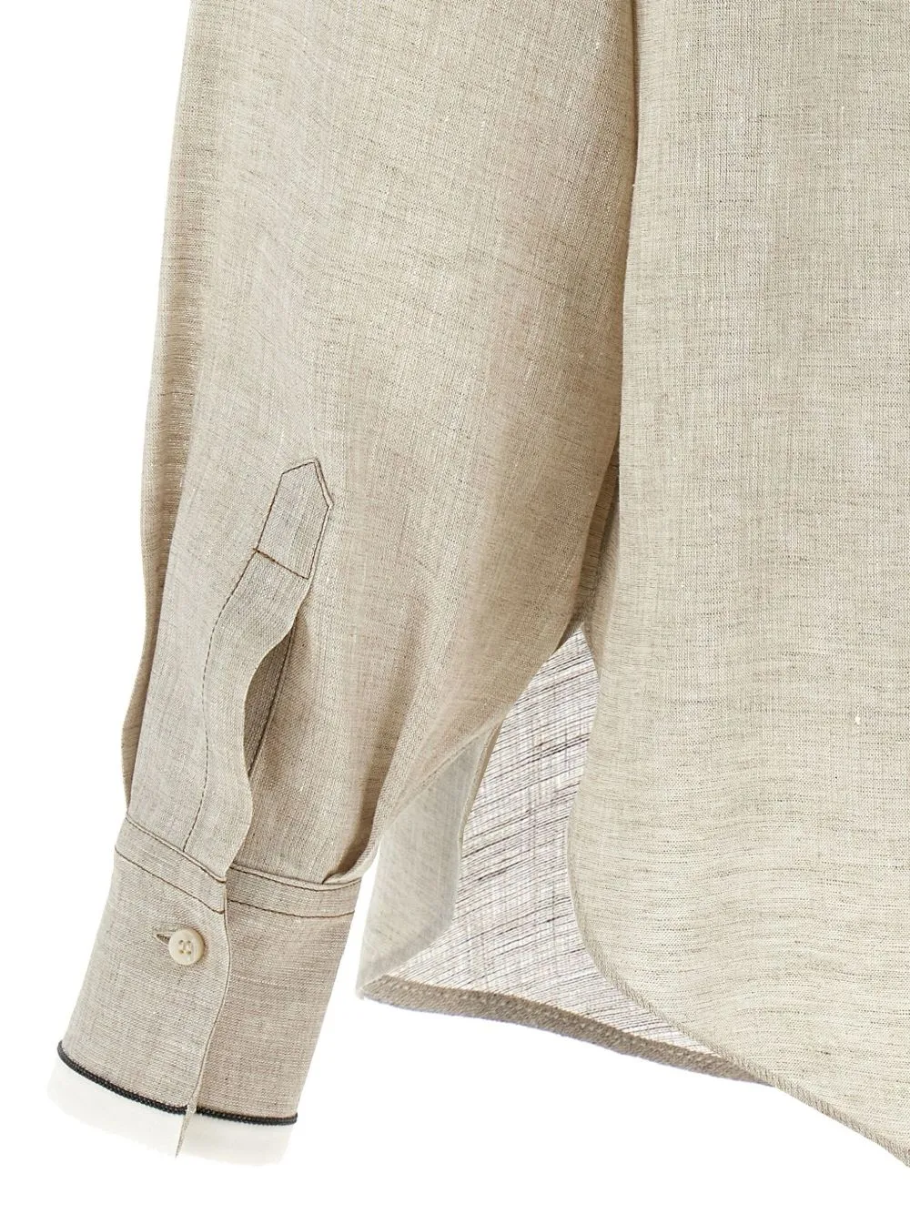 linen shirt sold by Lord & Taylor product image thumbnail 3