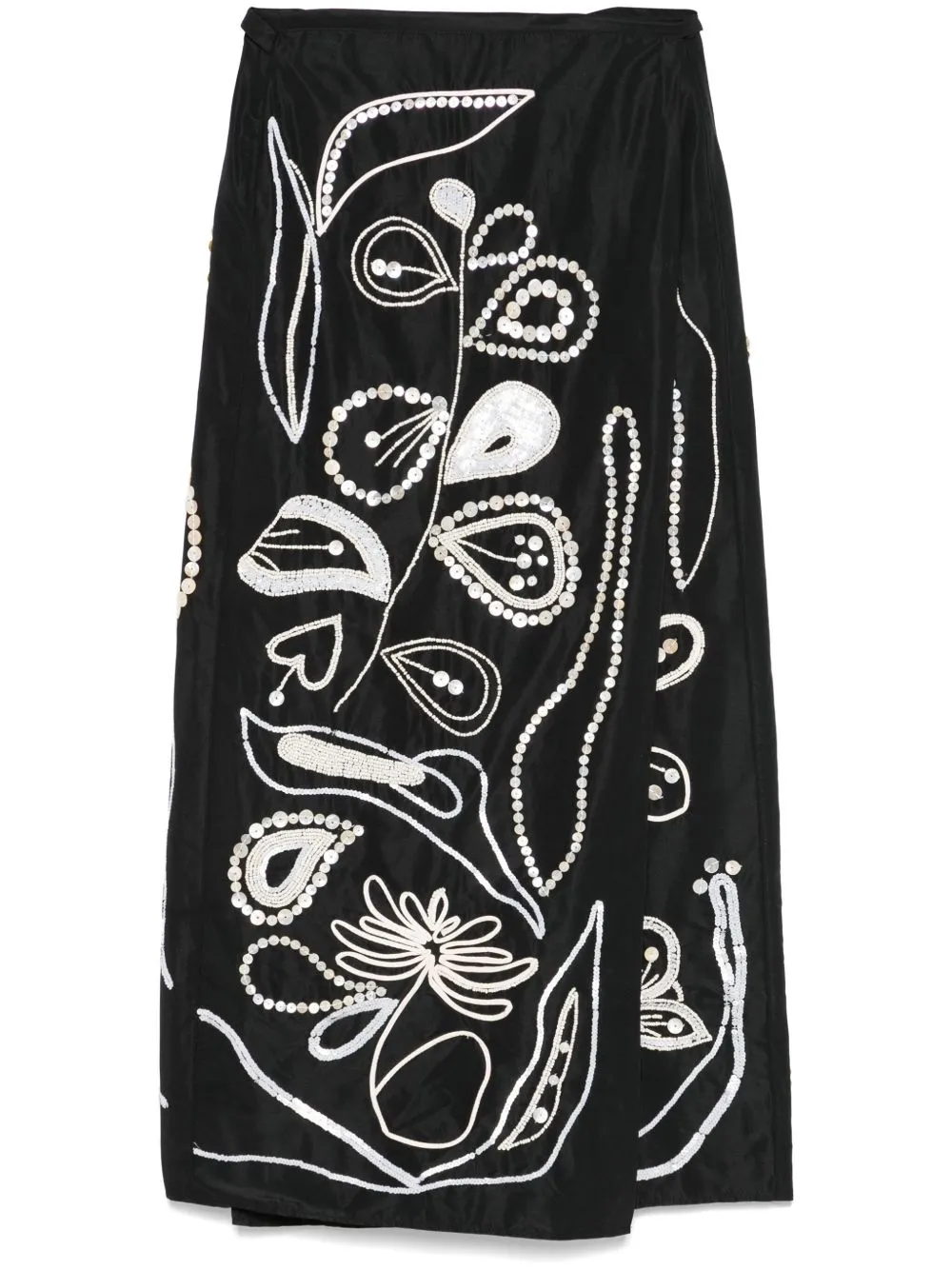 embroidered midi skirt sold by Lord & Taylor