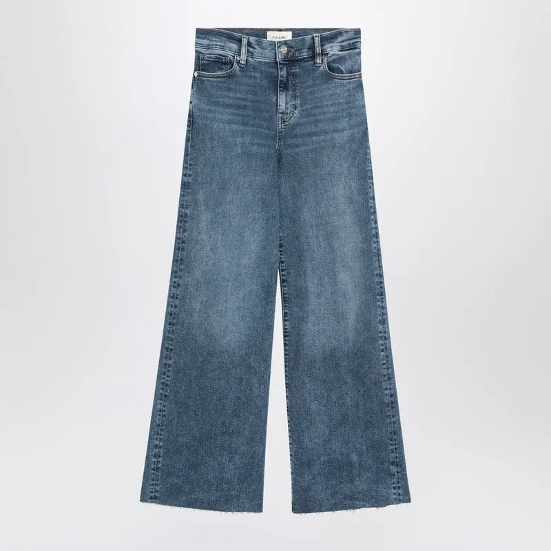 Blue jeans in super stretch denim sold by Lord & Taylor