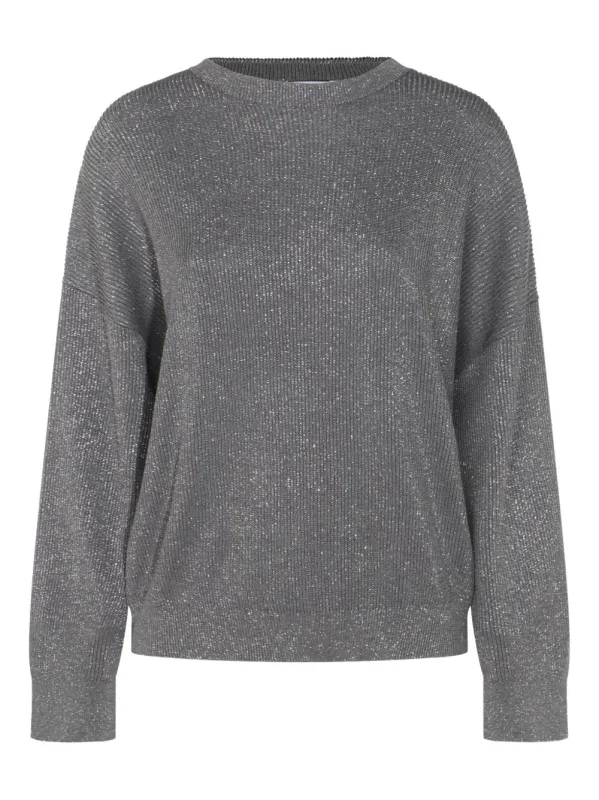 Sweaters Grey made by Brunello Cucinelli