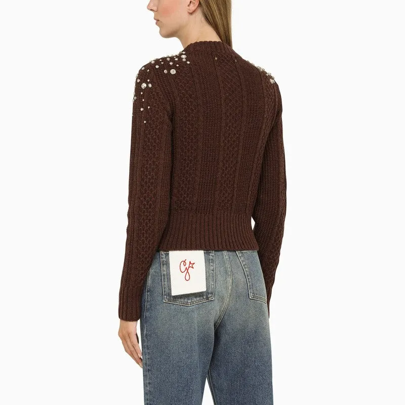 Golden Goose Sassafras wool sweater with rhinestones sold by Lord & Taylor product image thumbnail 2
