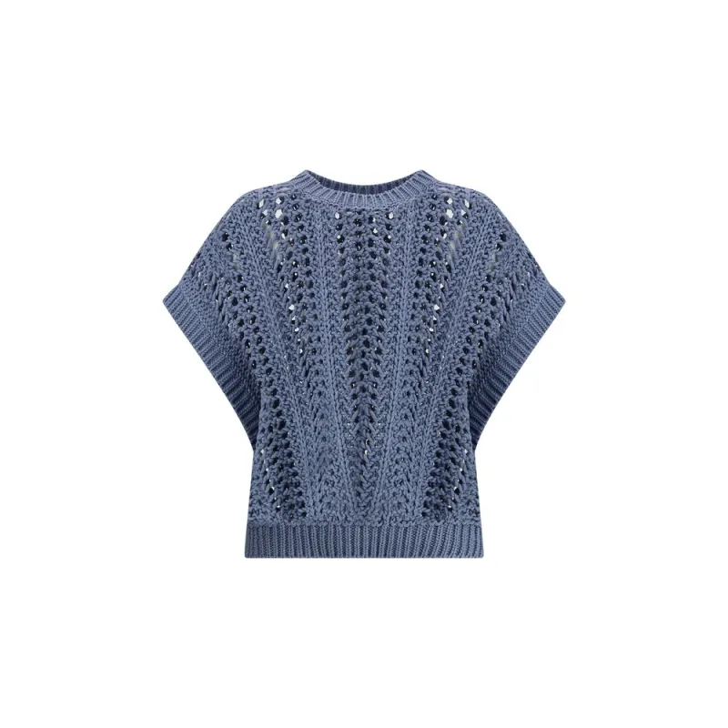 Lace-knit  Vest sold by Lord & Taylor