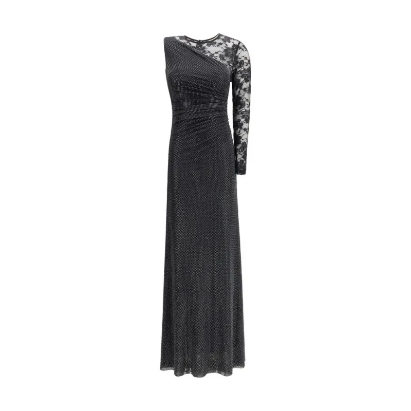 Lace and rhinestone long Dress sold by Lord & Taylor