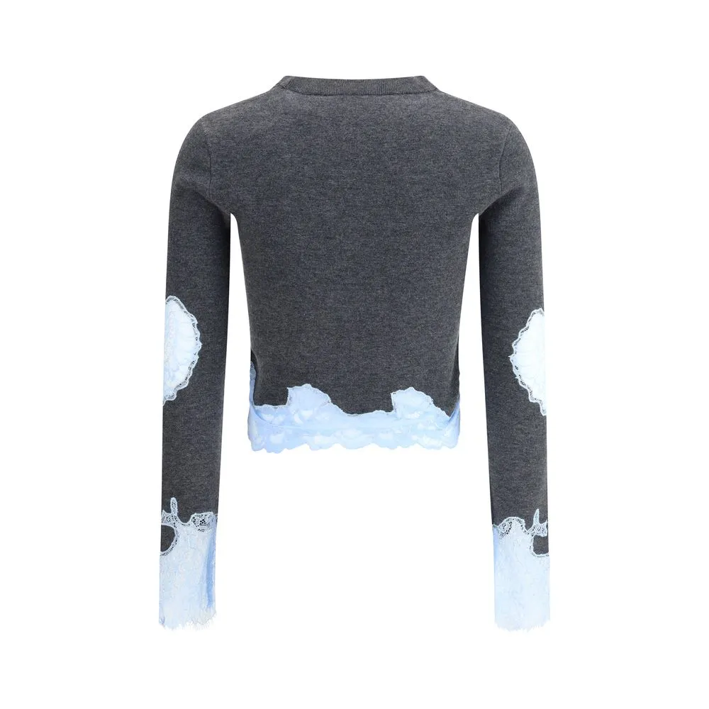 Laces inserts Sweater sold by Lord & Taylor product image thumbnail 2