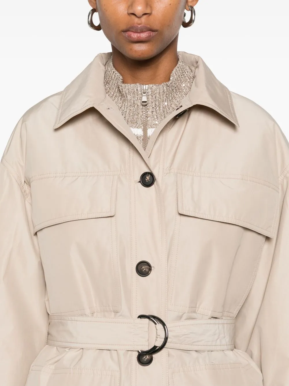 Coats Beige sold by Lord & Taylor product image thumbnail 4