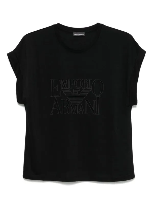 T-shirts and Polos Black made by Emporio Armani