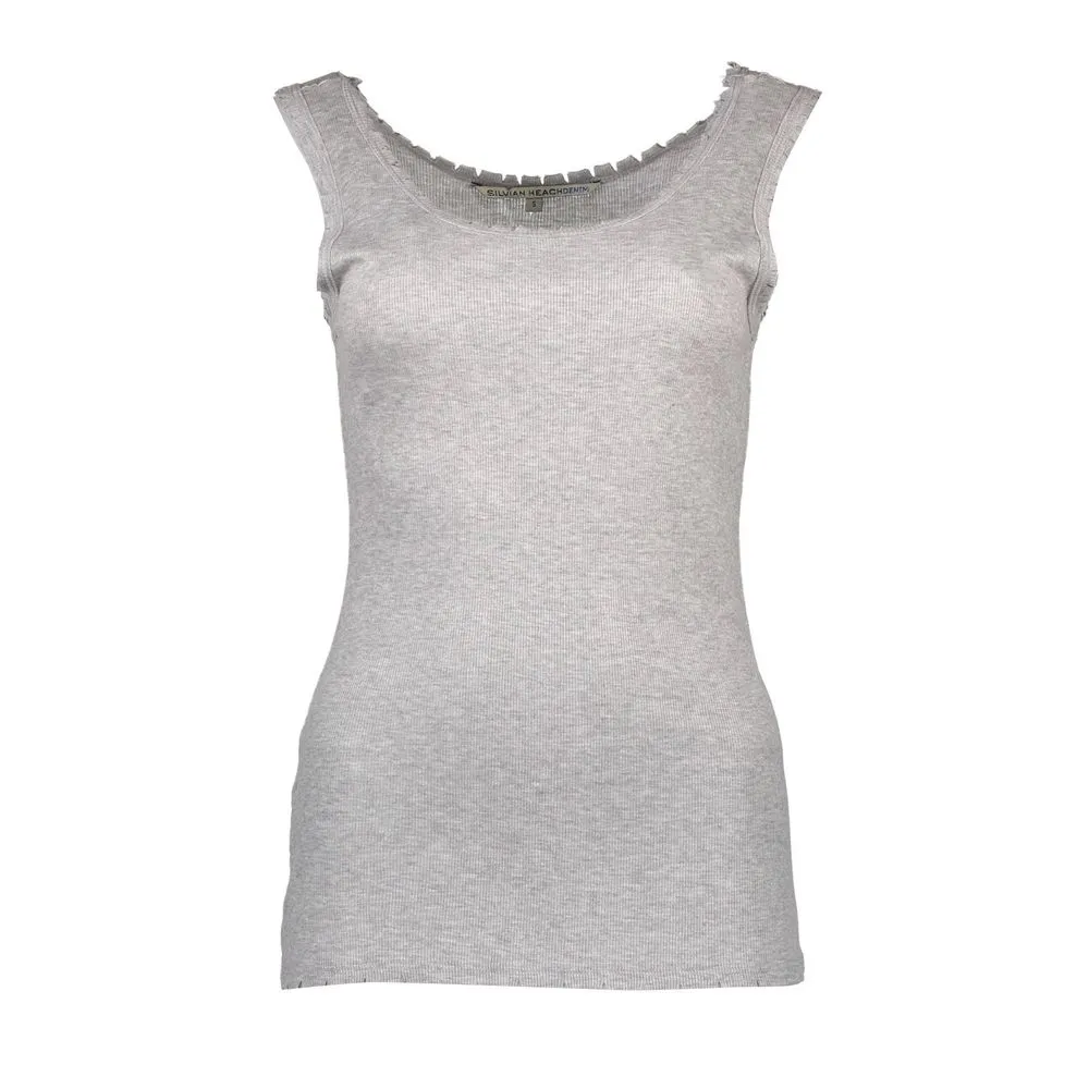 Gray Viscose T-Shirt sold by Lord & Taylor