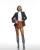 Leather Suede Super Mini Skirt sold by Lord & Taylor