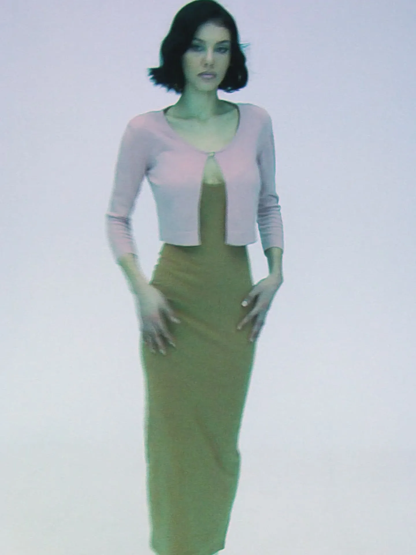 Cashmere Pink Crop Cardigan sold by Lord & Taylor product image thumbnail 4