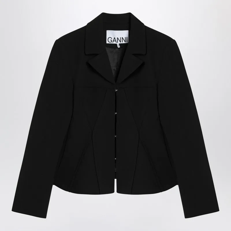 Black jacket in crêpe sold by Lord & Taylor