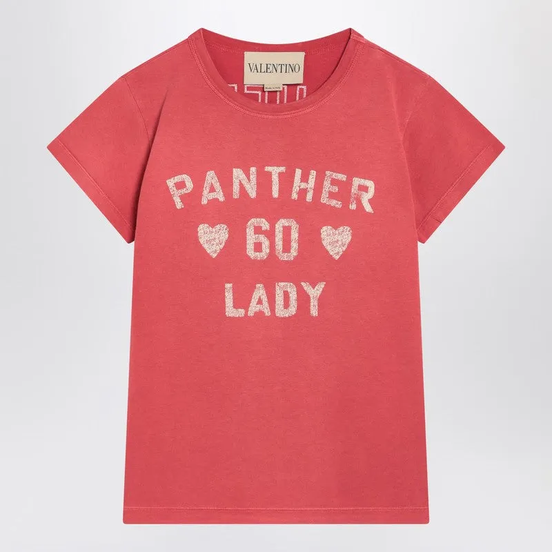 Light red T-shirt Chez Valentino sold by Lord & Taylor