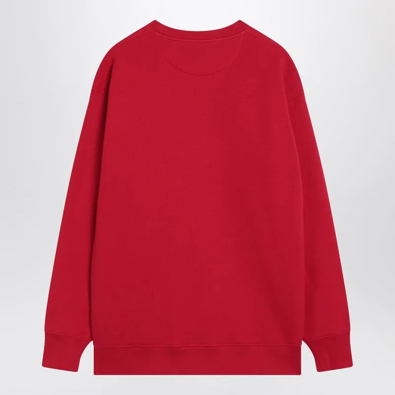 Red sweatshirt with Chez Valentino print sold by Lord & Taylor product image thumbnail 2