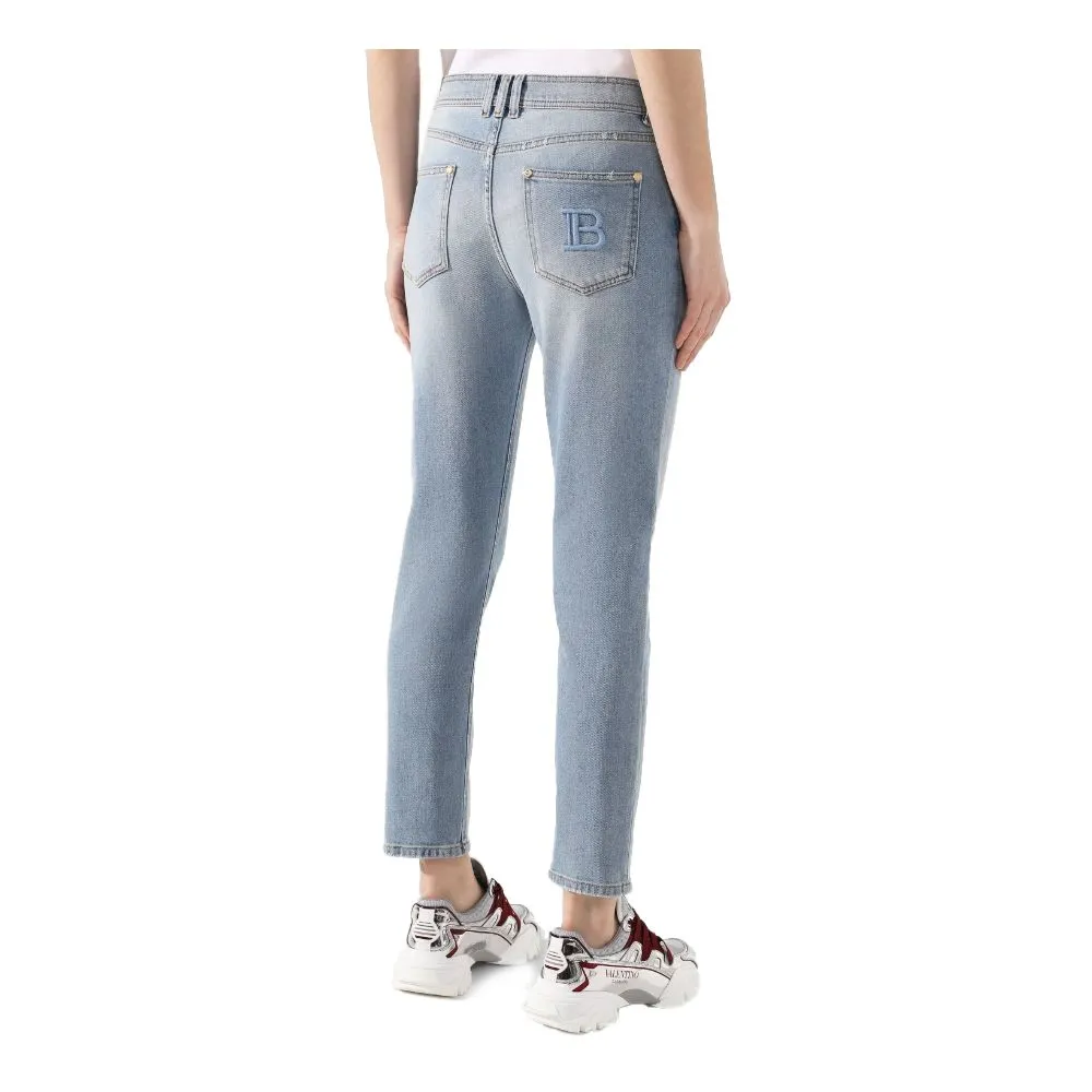 Blue Cotton Jeans & Pant sold by Lord & Taylor product image thumbnail 2