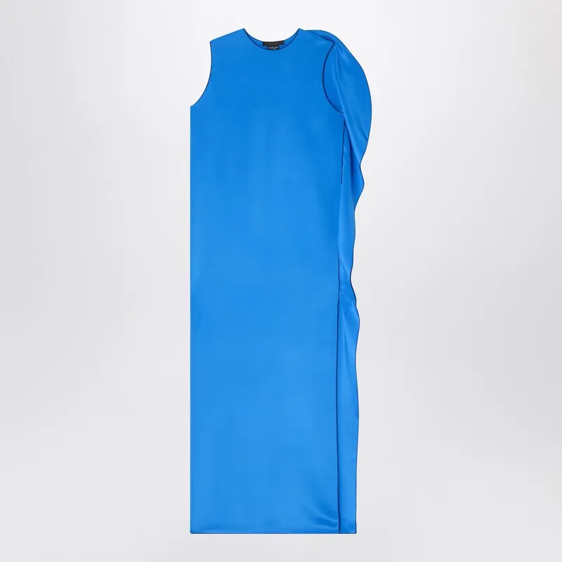 Light blue flowy silk dress sold by Lord & Taylor