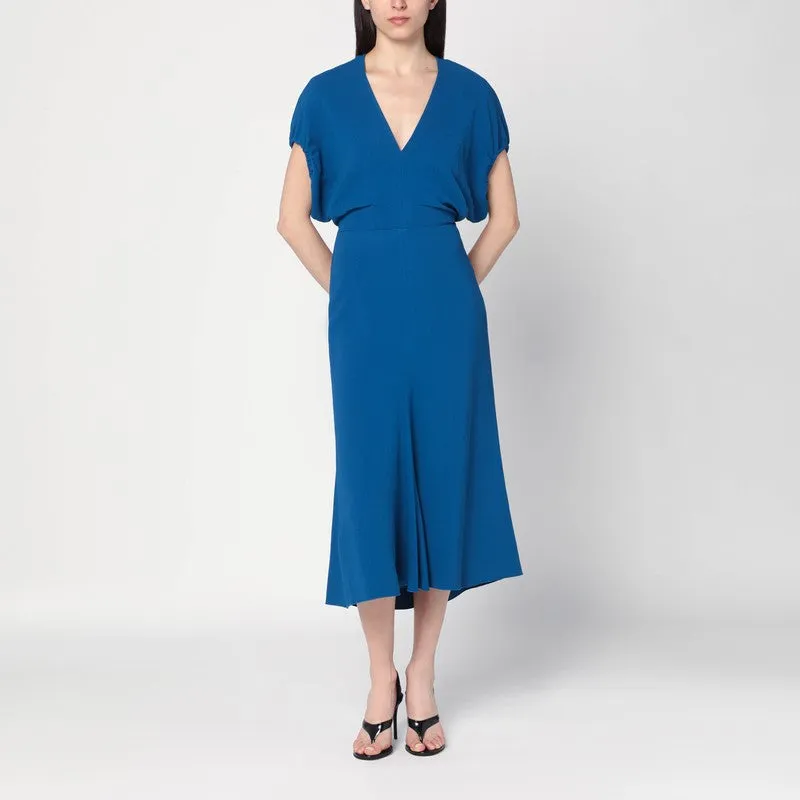 Sapphire blue midi dress sold by Lord & Taylor