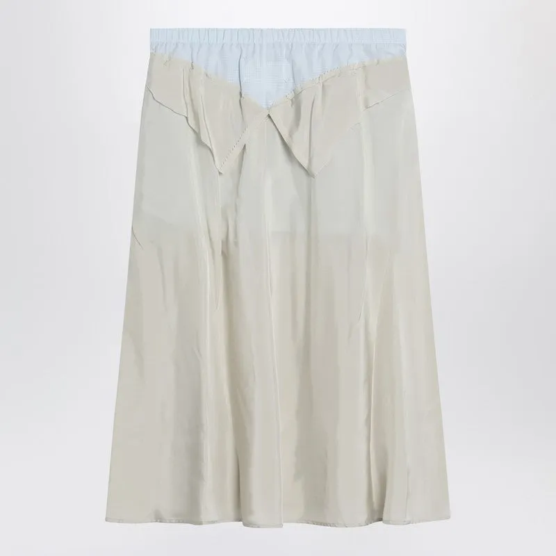 Beige aloe Anonymity of the lining skirt sold by Lord & Taylor product image thumbnail 2