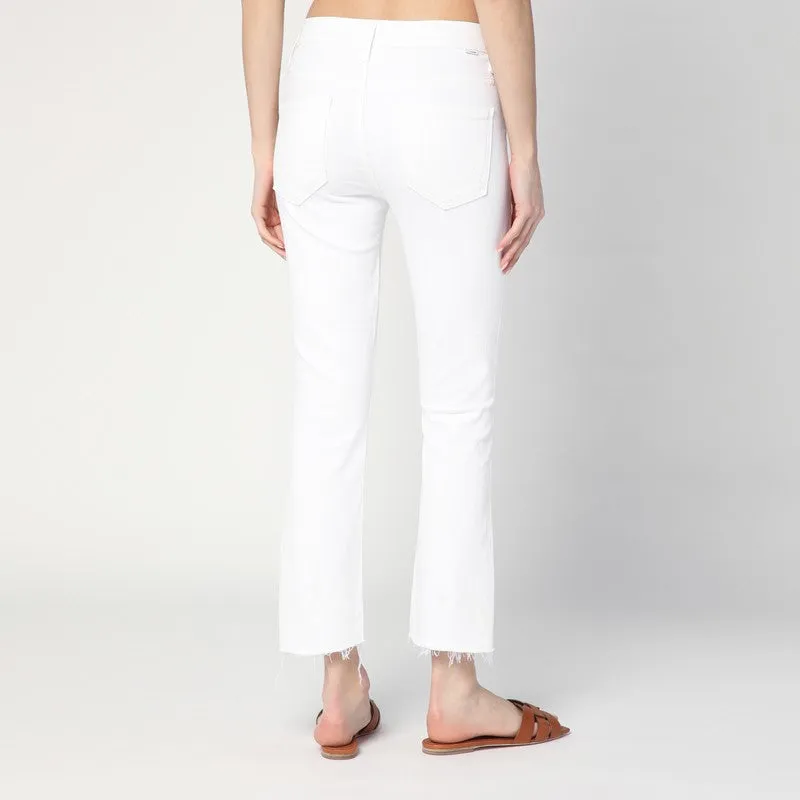 The Insider Crop Step Fray jeans in white sold by Lord & Taylor product image thumbnail 2