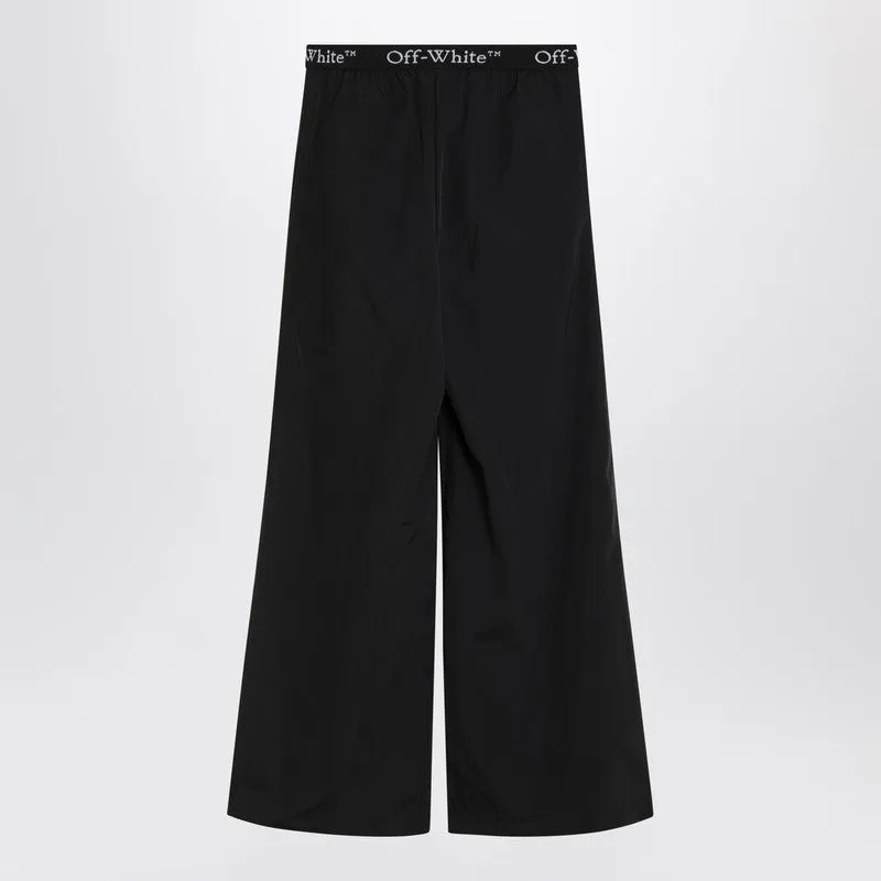 Off-White™ Wide black nylon pants sold by Lord & Taylor product image thumbnail 2