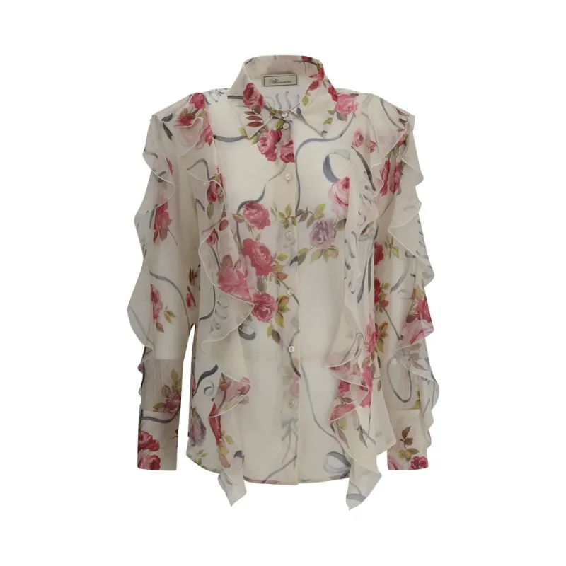 Floral silk chiffon Shirt sold by Lord & Taylor