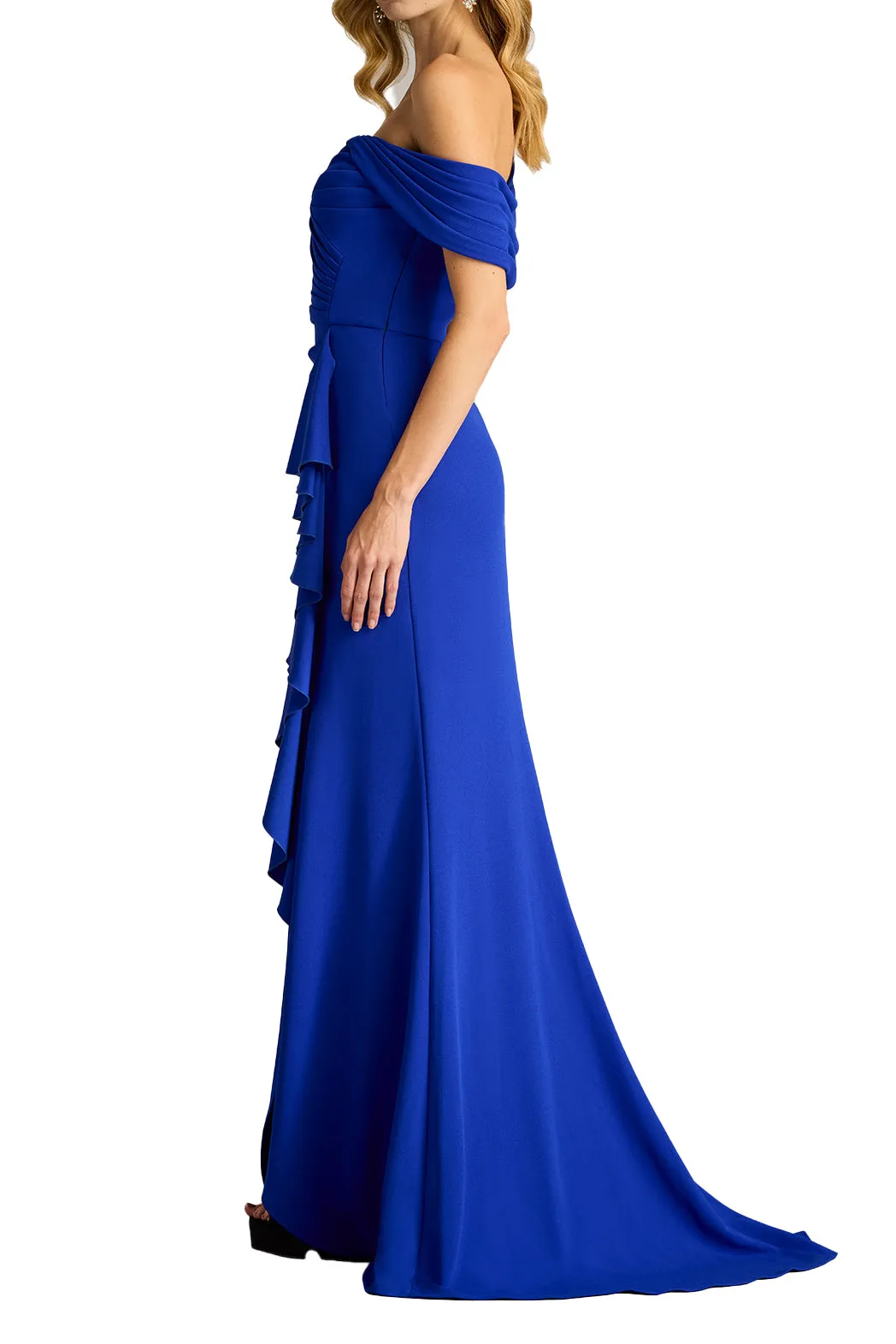 Drea Waterfall Flounce Gown sold by Lord & Taylor product image thumbnail 4