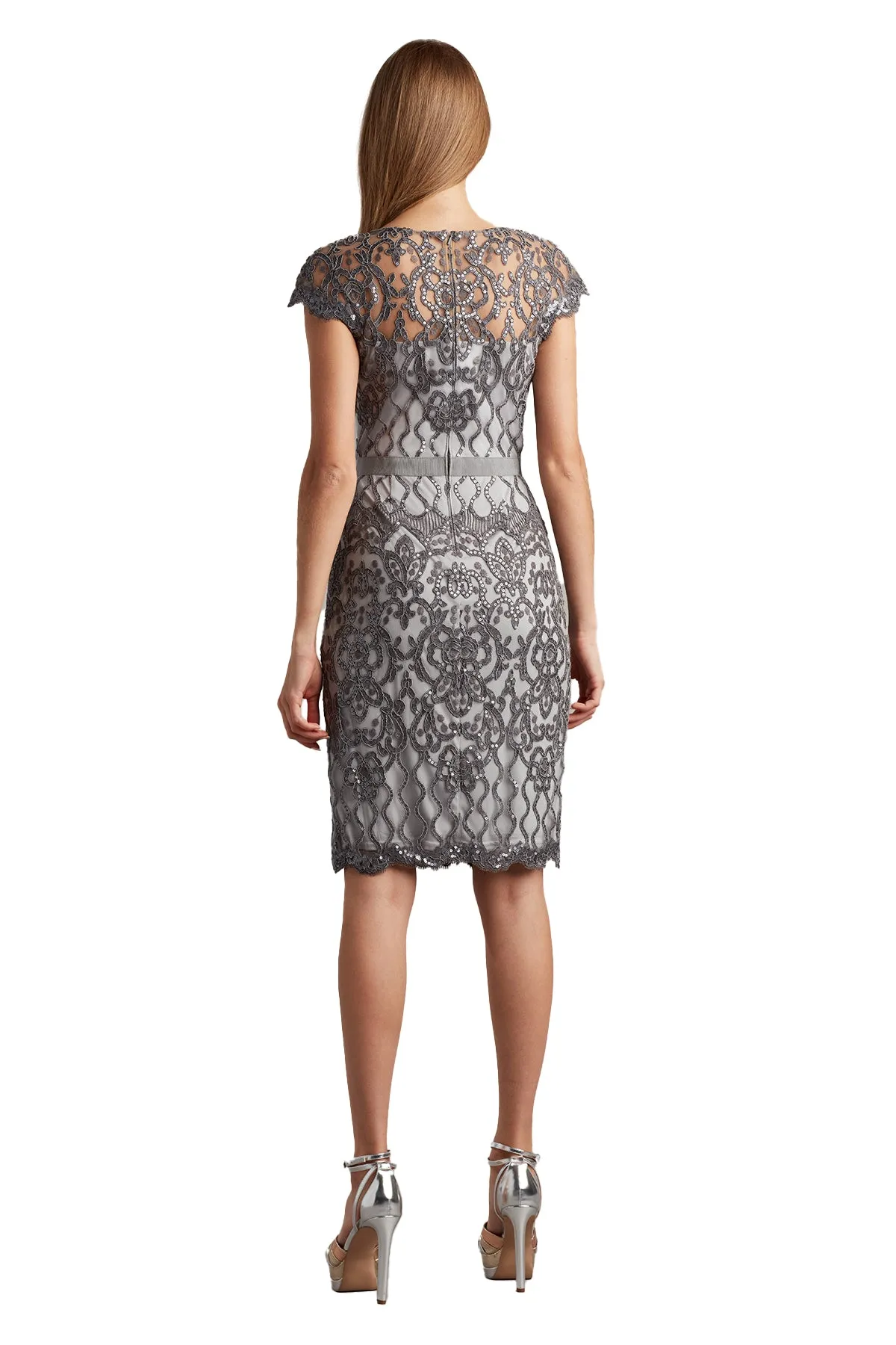Miranda Sequin Embroidered Dress sold by Lord & Taylor