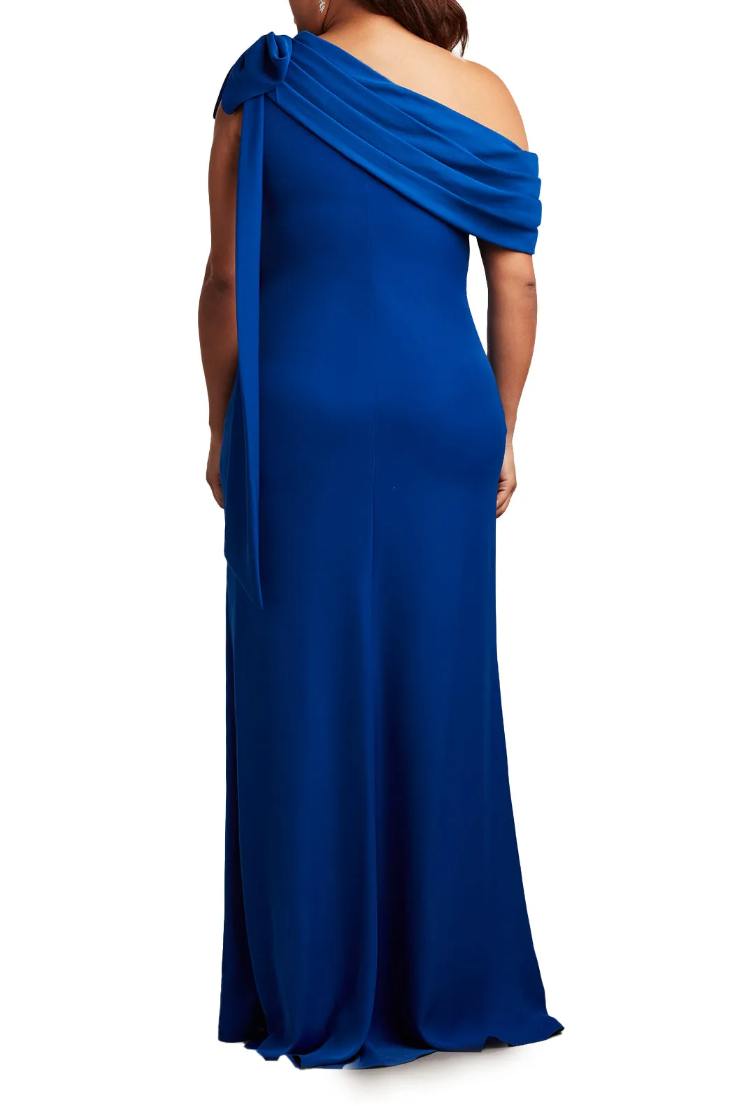 Cassia Bow-Shoulder Crepe Gown - PLUS SIZE sold by Lord & Taylor product image thumbnail 4