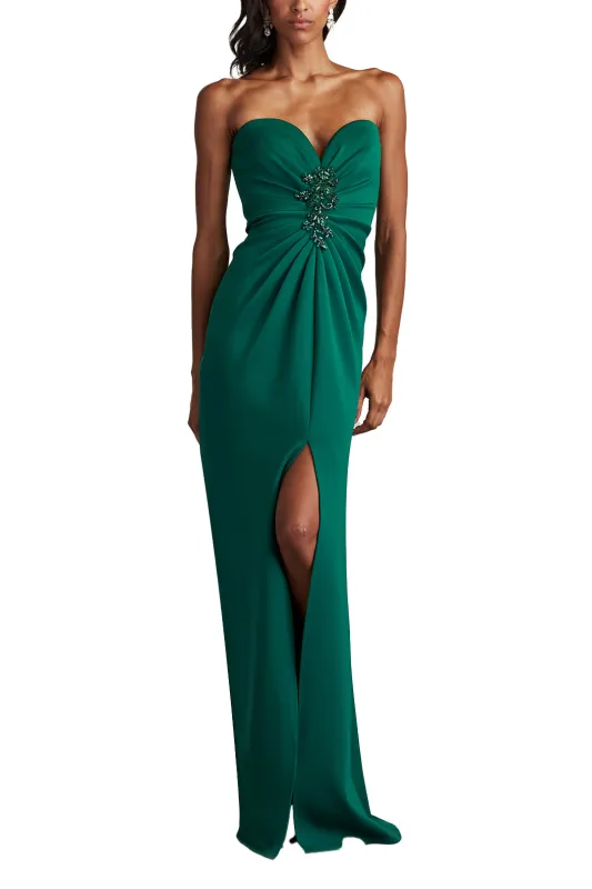 Tia Draped Strapless Gown sold by Lord & Taylor