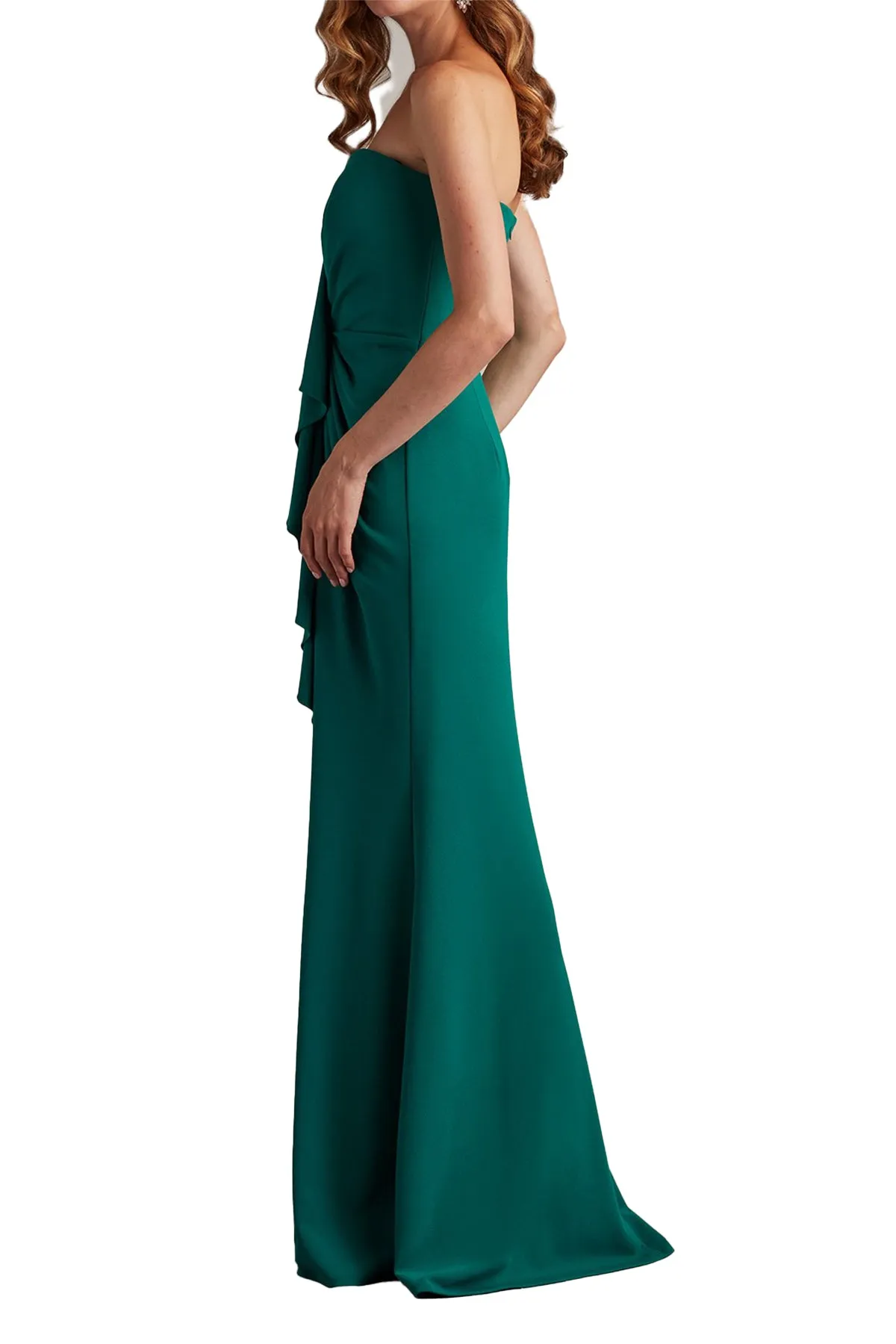 Mallam Waterfall Drape Gown sold by Lord & Taylor product image thumbnail 2