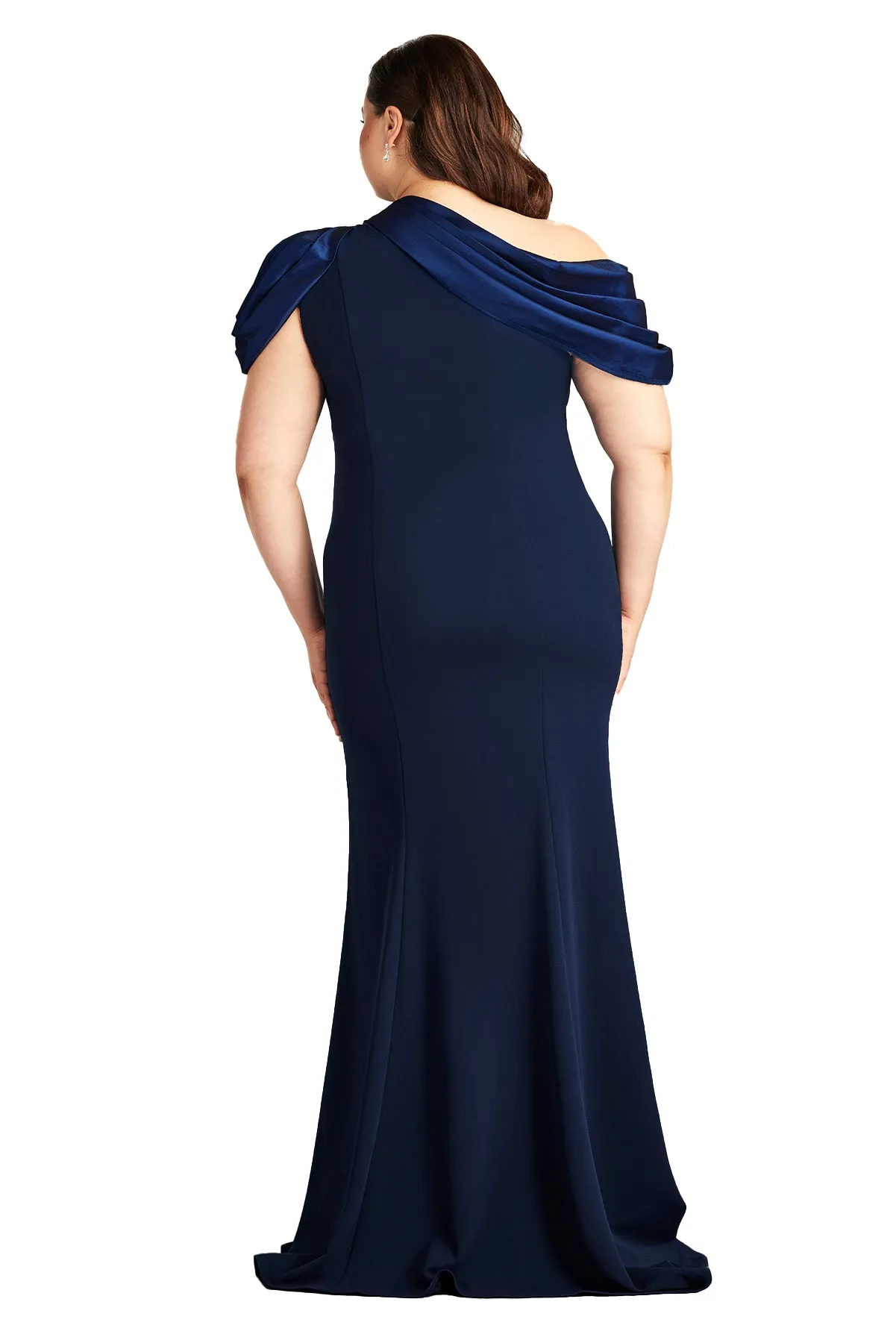 Carlene Shoulder Drape Gown - PLUS SIZE sold by Lord & Taylor product image thumbnail 2