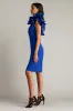 Aria One-Shoulder Ruffle Gown sold by Lord & Taylor