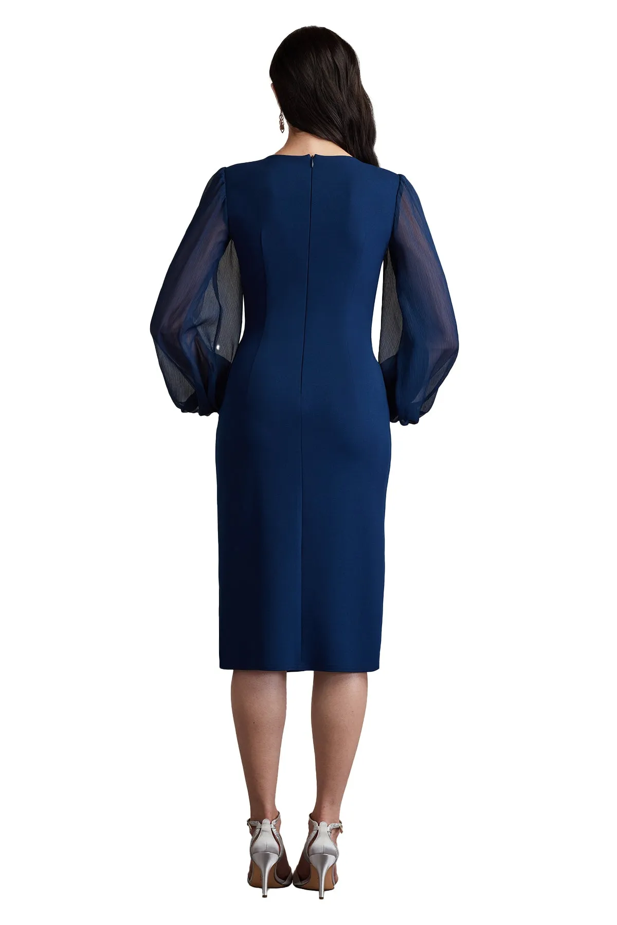 Tyra Twist-Drape Dress sold by Lord & Taylor product image thumbnail 2