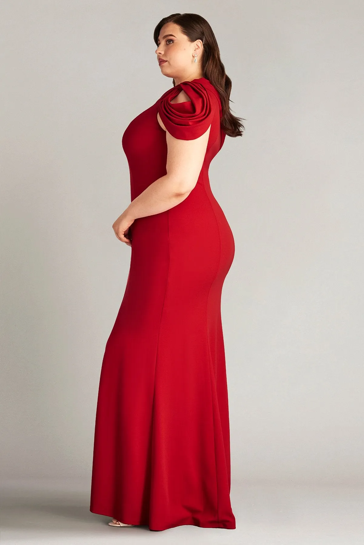 Copley Shoulder Drape Gown - PLUS SIZE sold by Lord & Taylor product image thumbnail 3