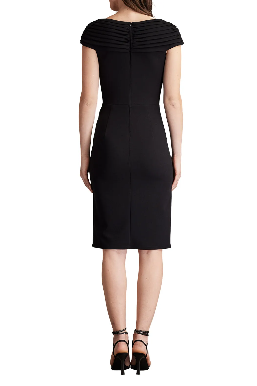 Seton Pleated Drape Cocktail Dress sold by Lord & Taylor product image thumbnail 2