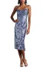 Mikala Sequin Corset Back Midi Dress sold by Lord & Taylor