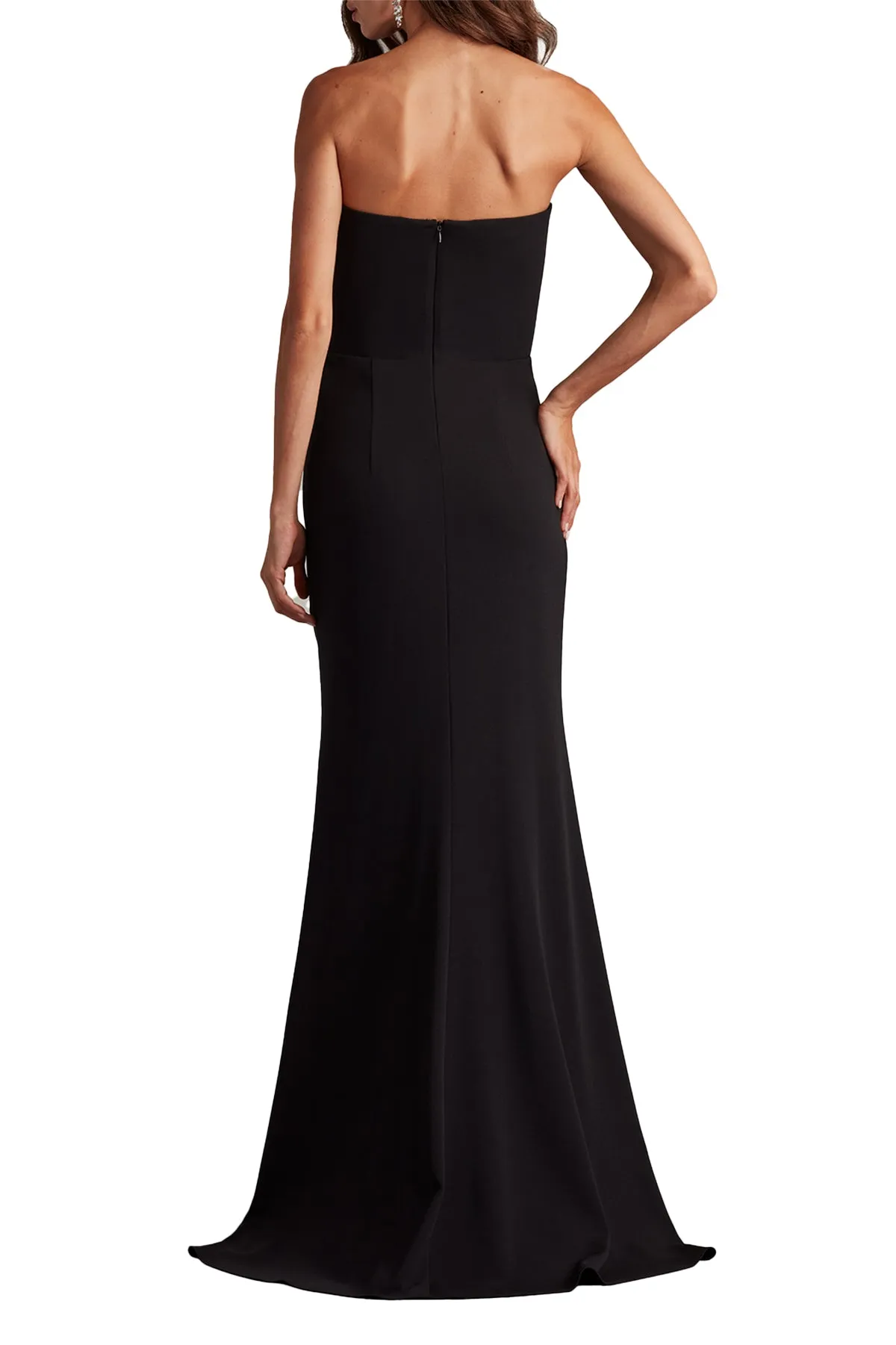 Sirota Center-Front Ruffle Gown sold by Lord & Taylor product image thumbnail 2