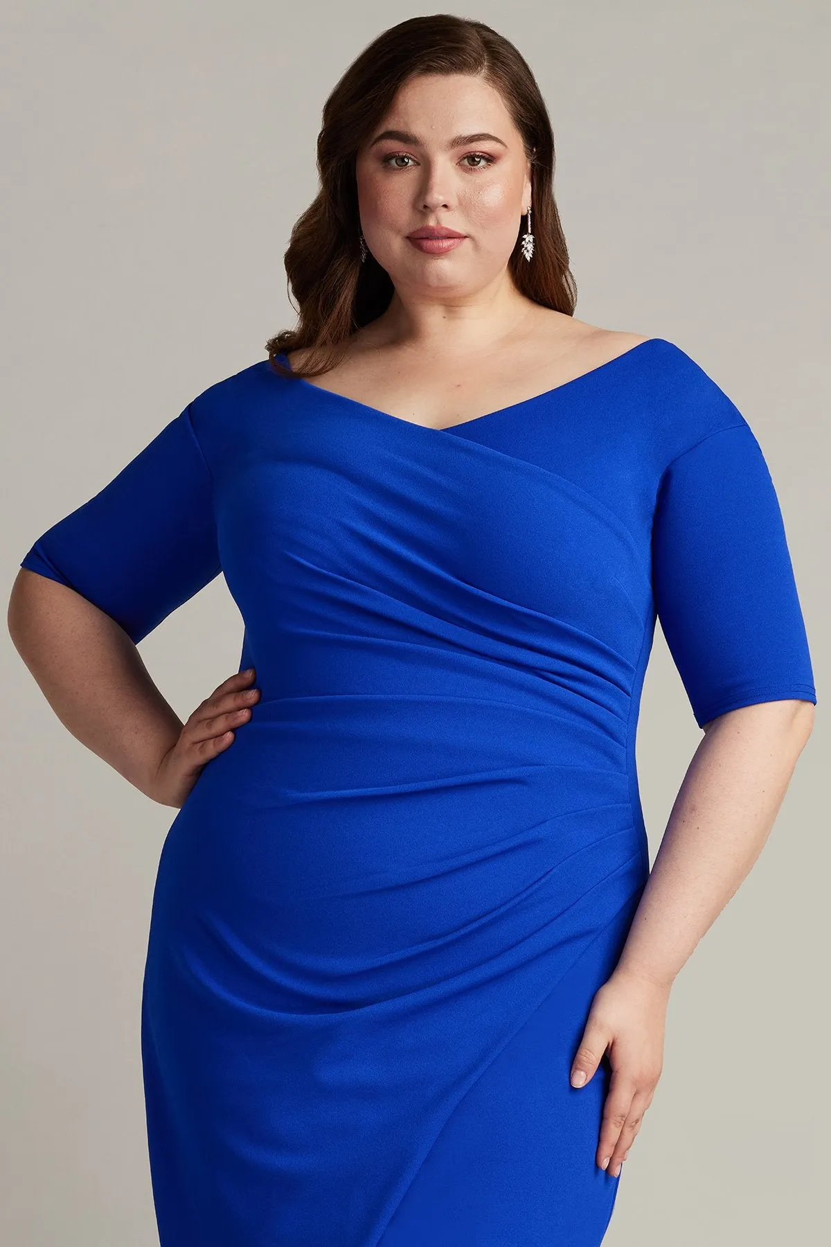 Adi Textured Crepe Dress - PLUS SIZE sold by Lord & Taylor