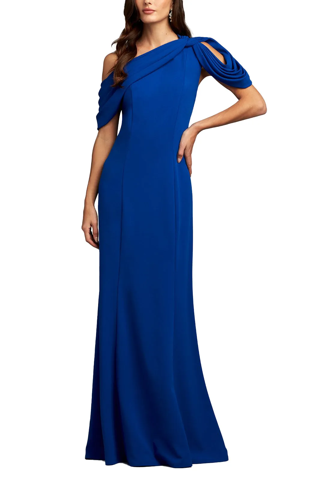 Copley Shoulder Drape Gown sold by Lord & Taylor product image thumbnail 4