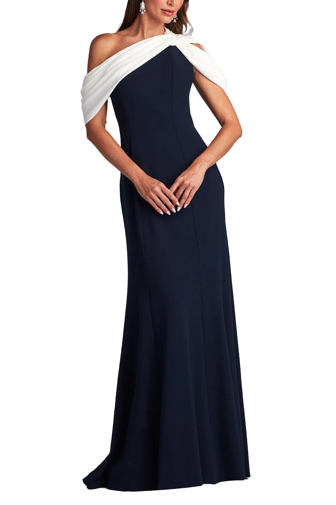 Copley Shoulder Drape Gown sold by Lord & Taylor product image thumbnail 2