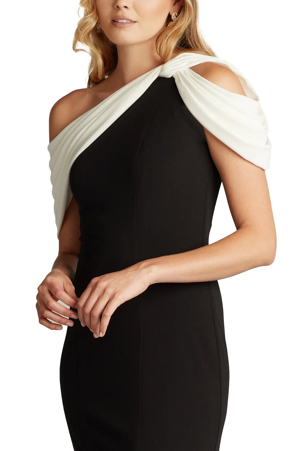 Copley Shoulder Drape Gown sold by Lord & Taylor product image thumbnail 5