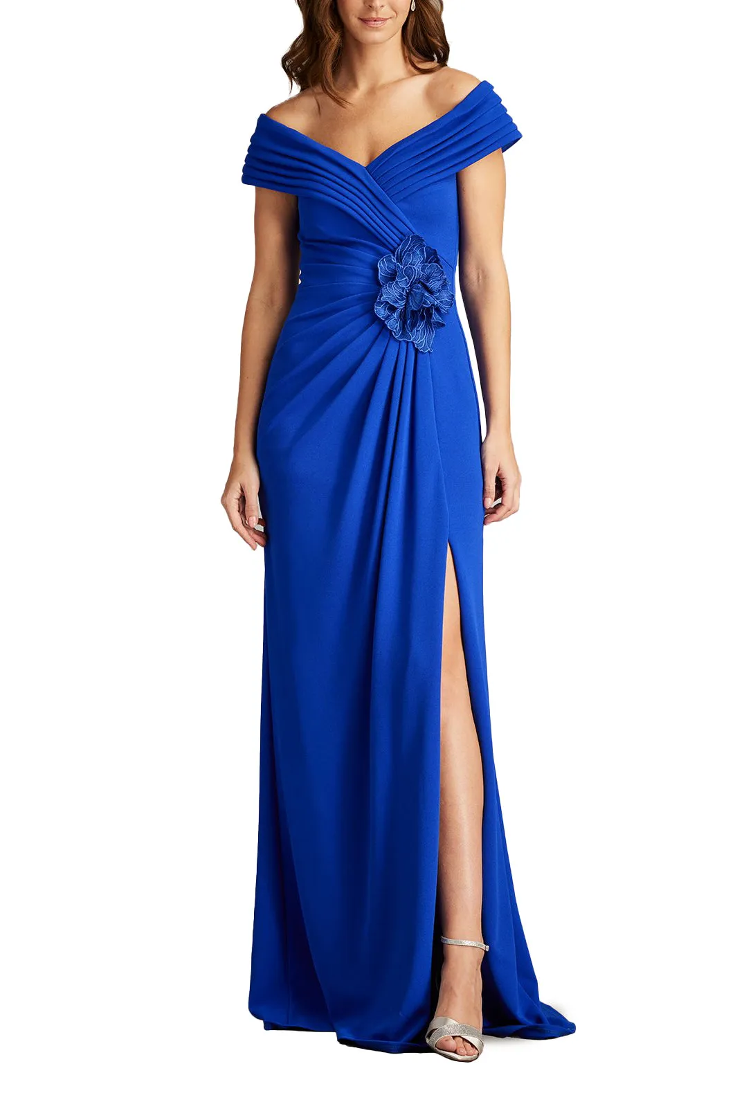 Penn Pleated Drape Gown sold by Lord & Taylor