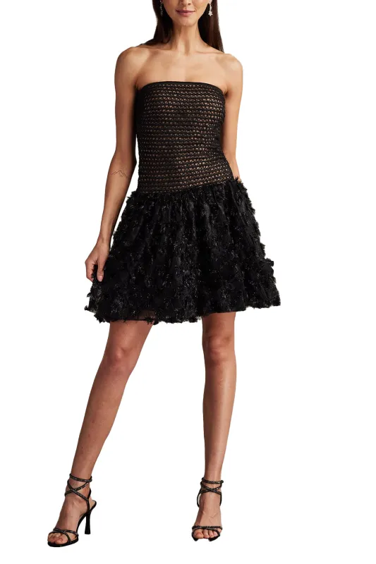 Lula Flower Embellished Mini Dress sold by Lord & Taylor