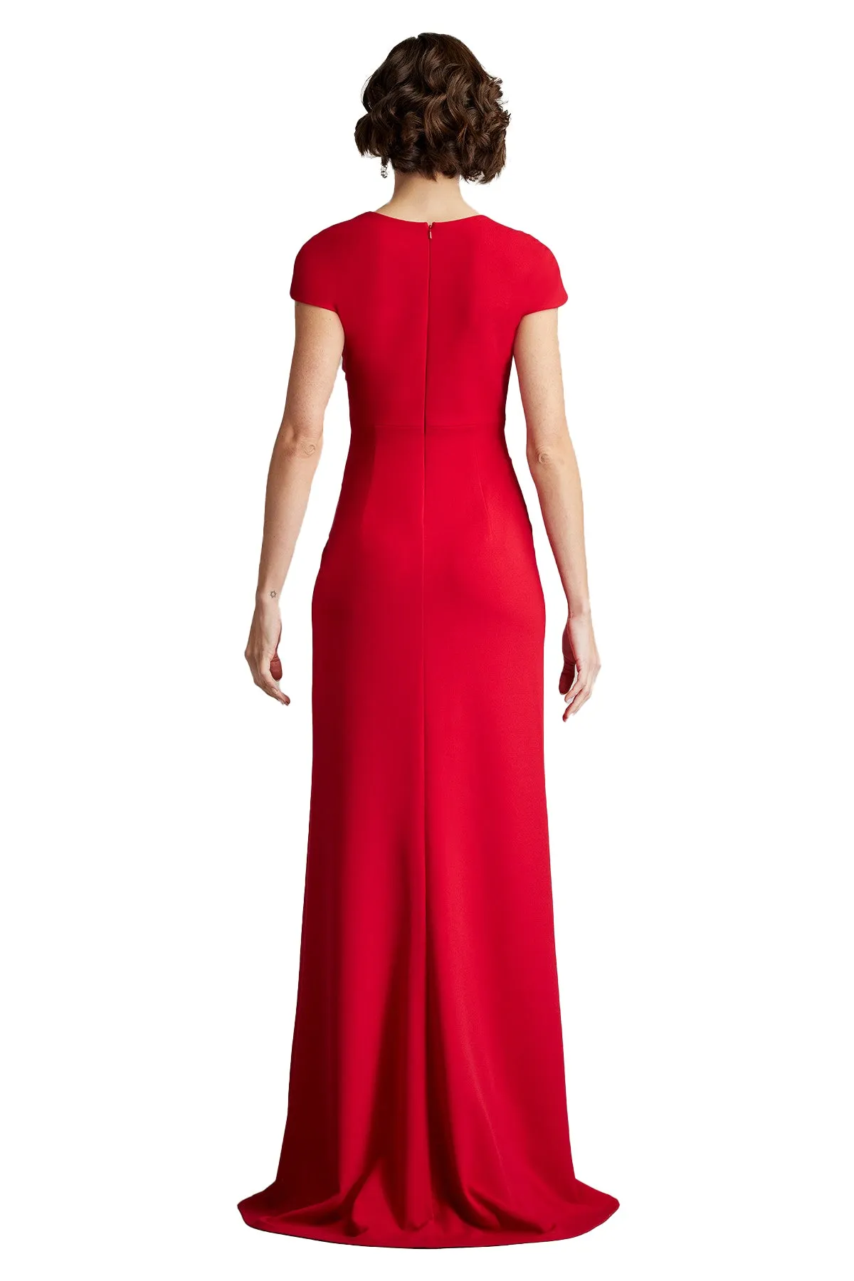 Russo Asymmetric Twist-Knot Gown sold by Lord & Taylor product image thumbnail 2