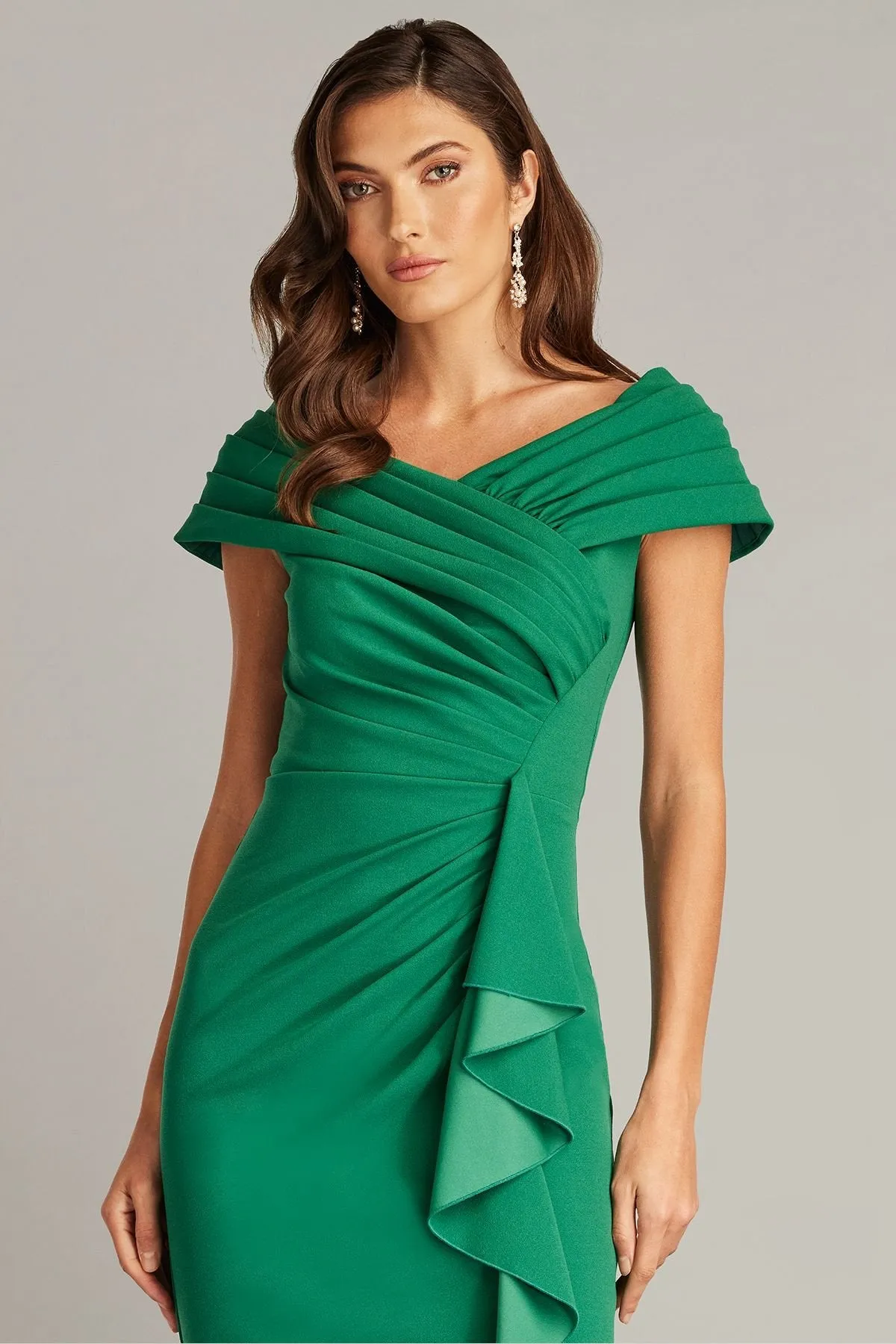 Martine Waterfall Flounce Dress sold by Lord & Taylor product image thumbnail 5