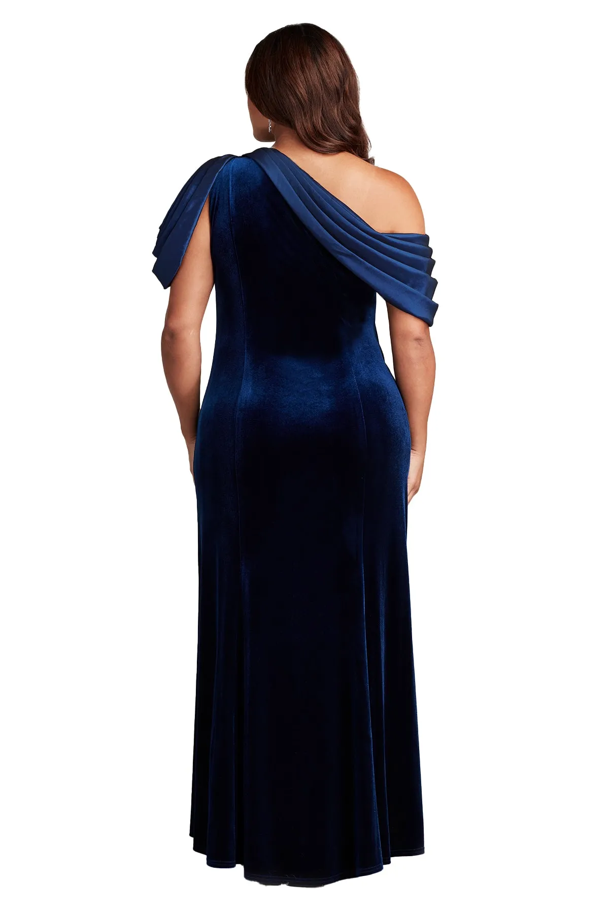 Copley Shoulder Drape Velvet Gown - PLUS SIZE sold by Lord & Taylor product image thumbnail 2