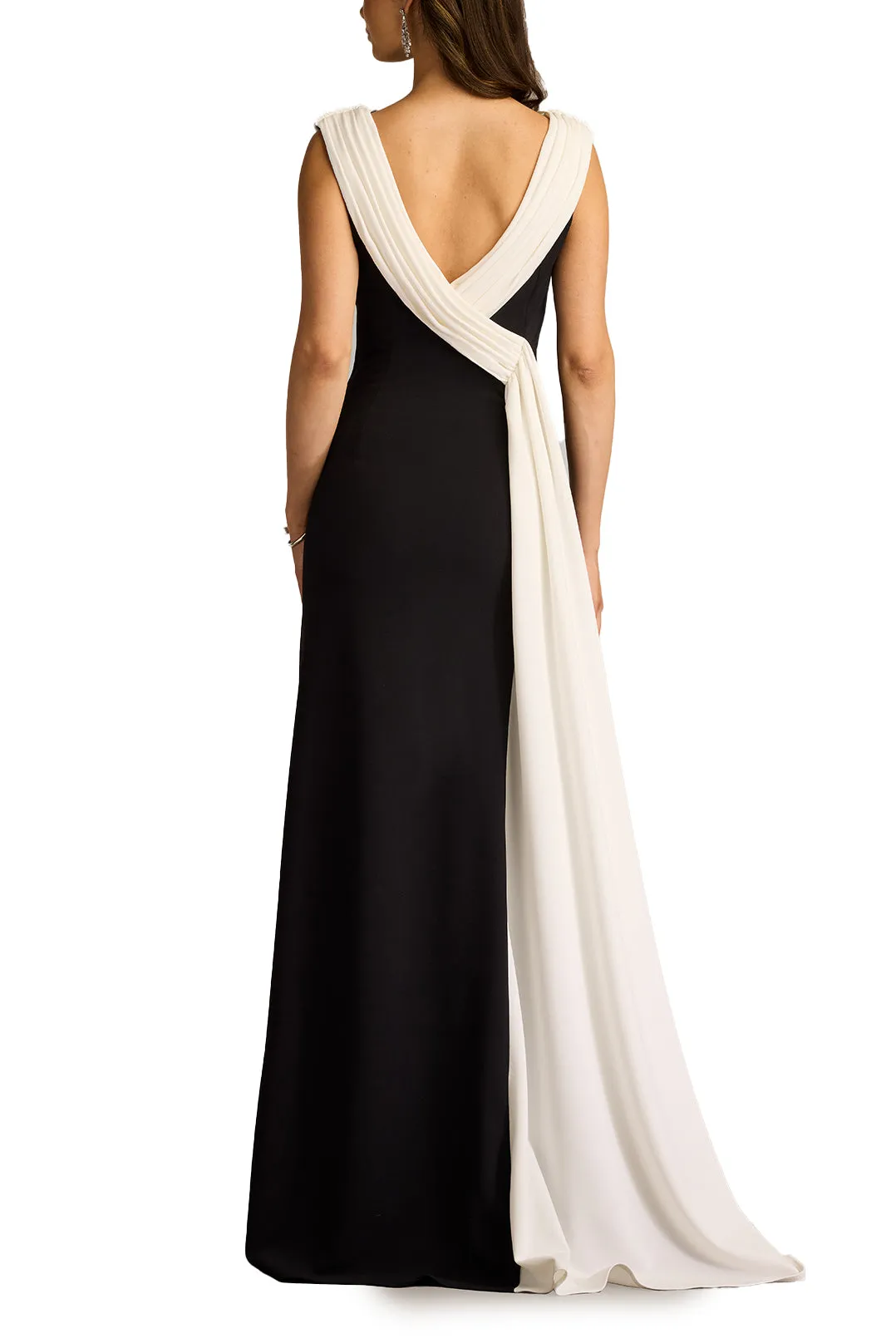 Plaza Drape Back Gown sold by Lord & Taylor product image thumbnail 2