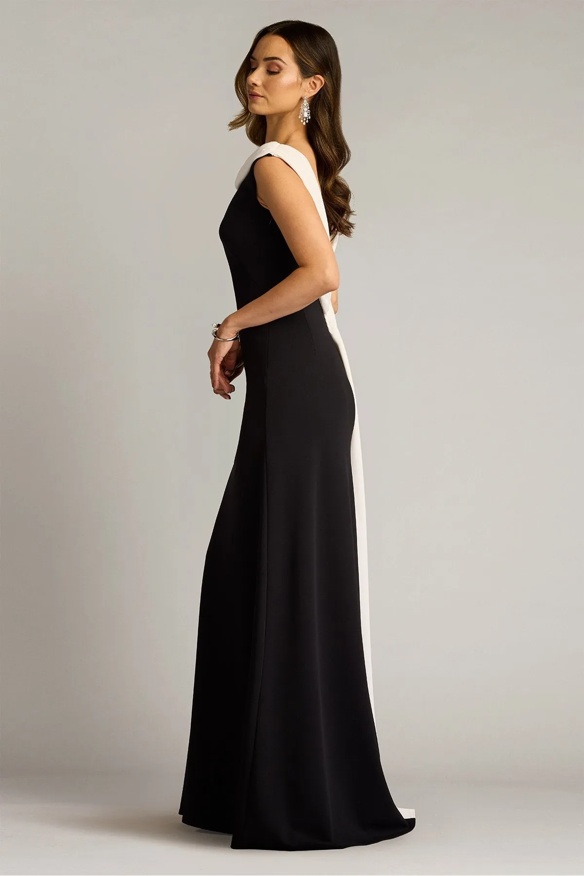 Plaza Drape Back Gown sold by Lord & Taylor product image thumbnail 4