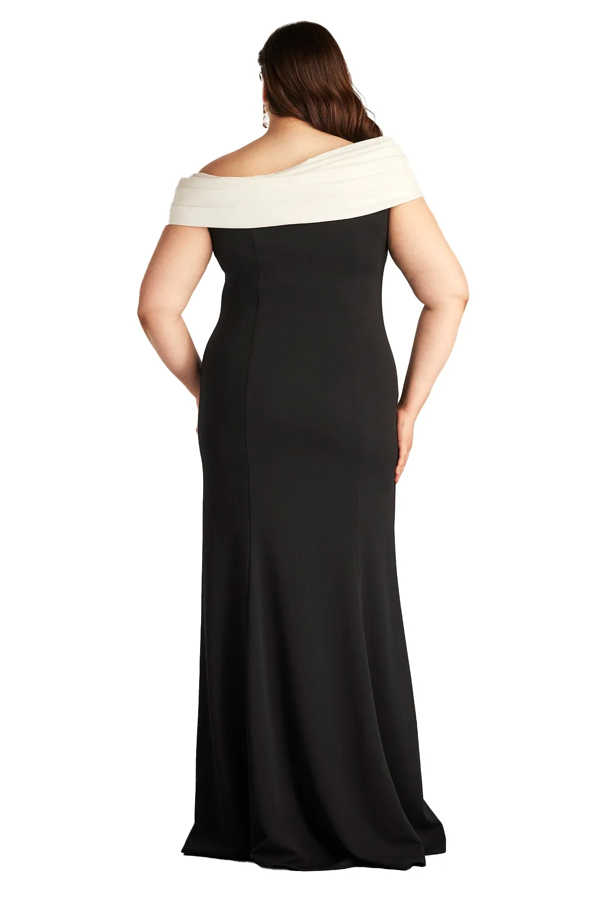 Dalton Two-Tone Off-Shoulder Gown- PLUS SIZE sold by Lord & Taylor product image thumbnail 2