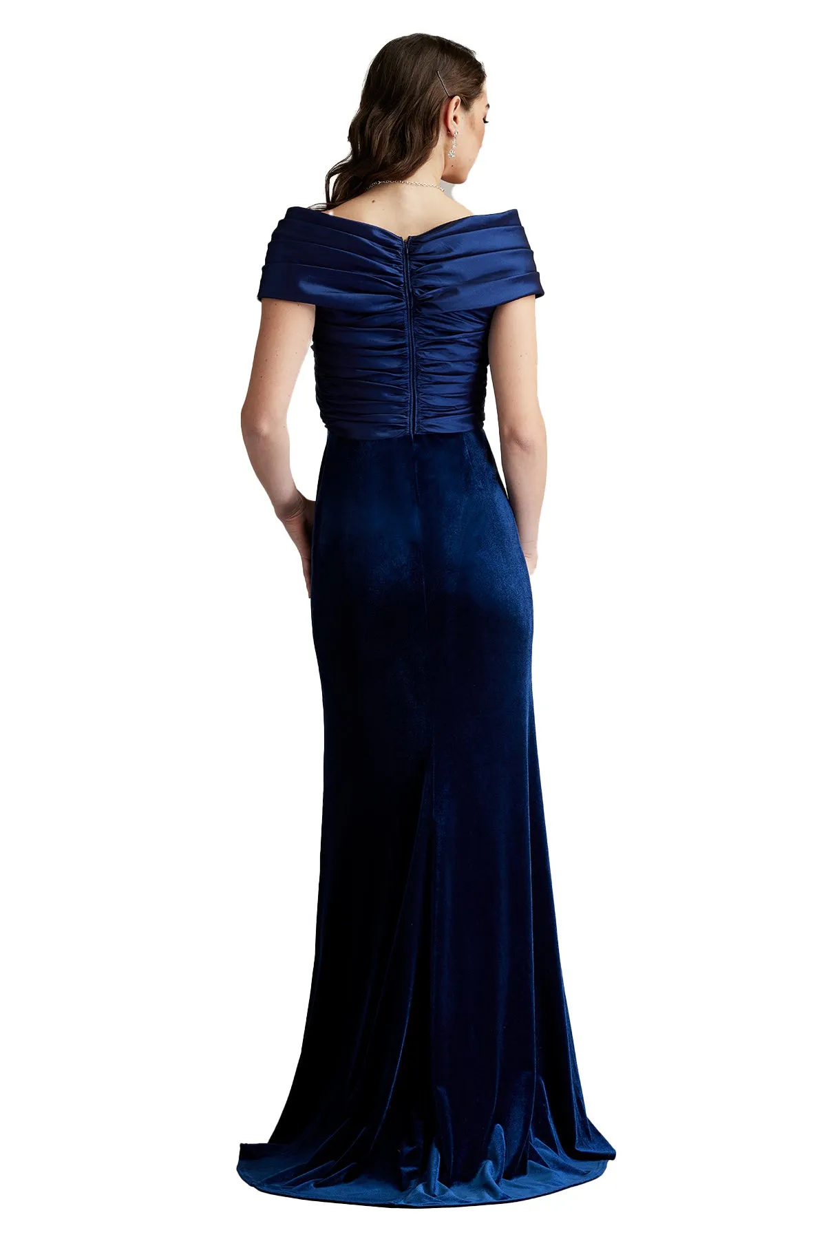 Baxter Portrait Collar Gown sold by Lord & Taylor product image thumbnail 2